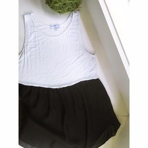 Long Tank with sheer bottom