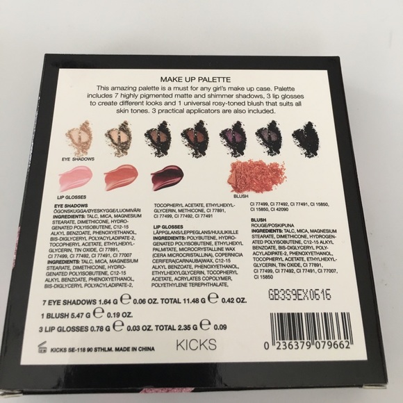 🎉 HP 🎉- Kicks Makeup Palette - Picture 3 of 7