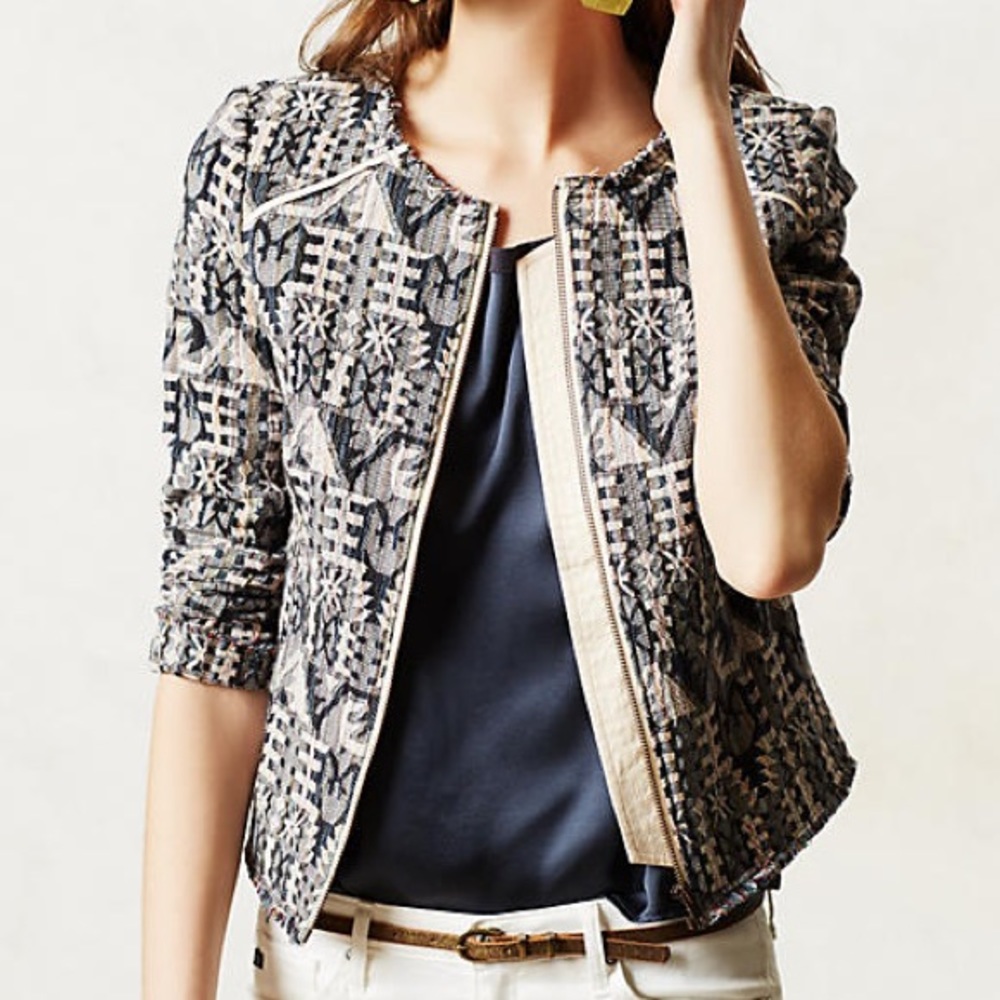 Anthropologie Faifo Jacket size 4 NWOT