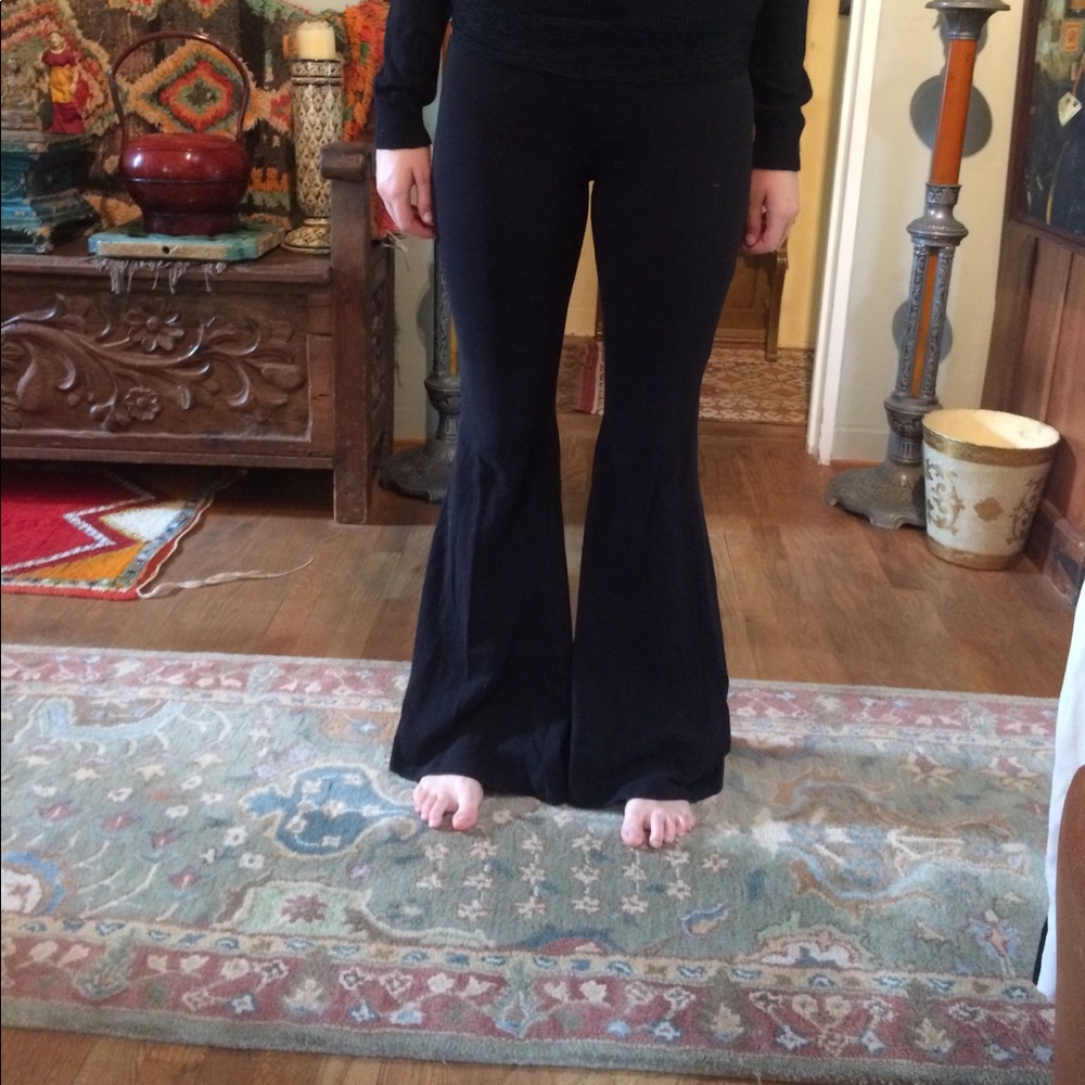Bell bottom sweats