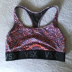 Neon Leopard Print VS Sports Bra