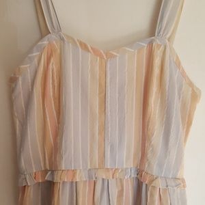 Urban Outfitters Rainbow Pastel Dress