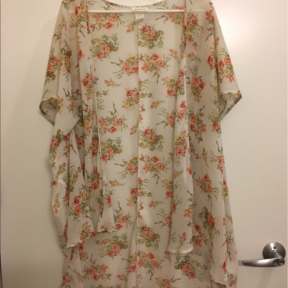 Floral kimono