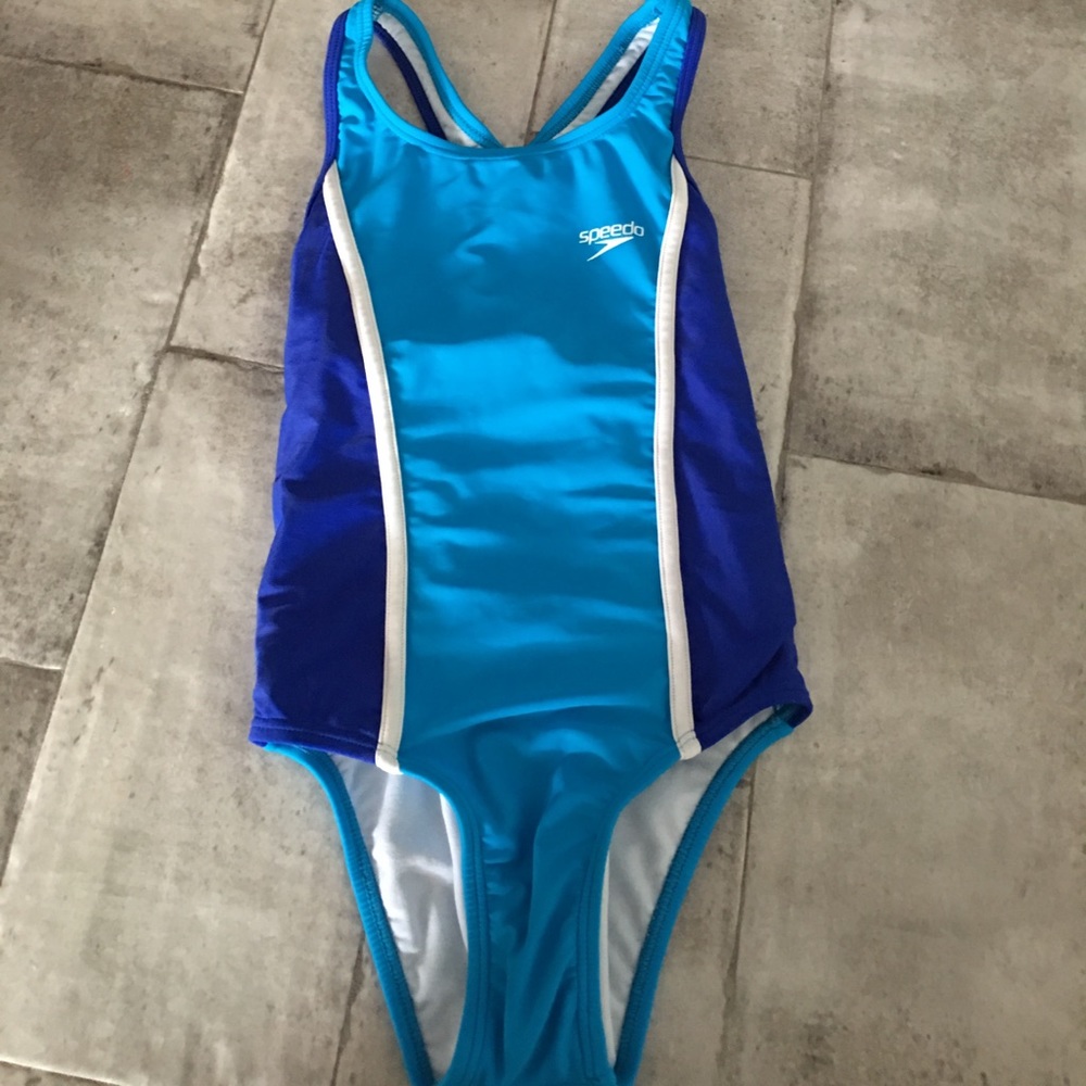 Blue Speedo Swimsuit