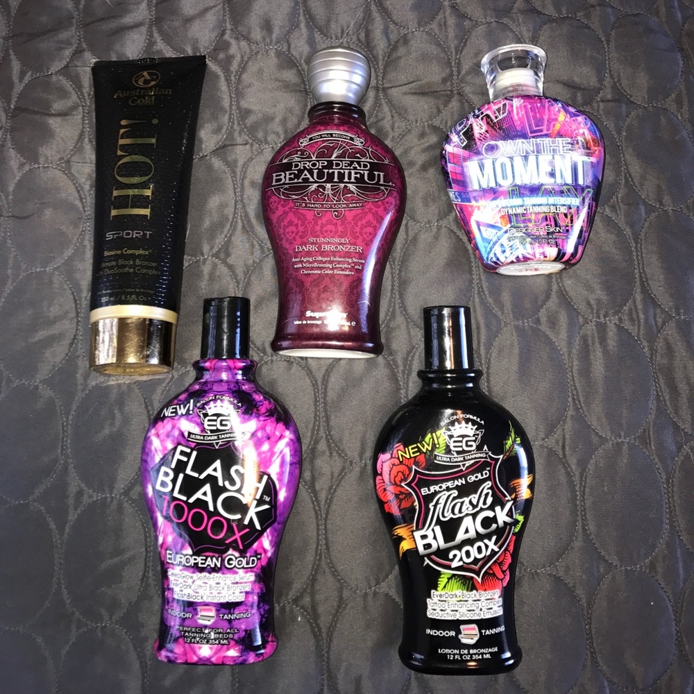 TRADED All Barely Used Tanning Lotions