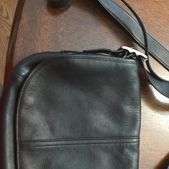 Authentic Coach saddle bag/ black - Picture 3 of 8