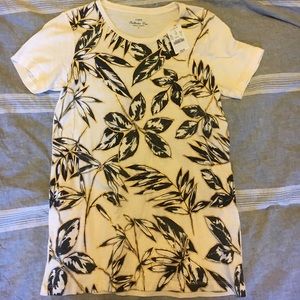 J Crew Collectors T tropical print