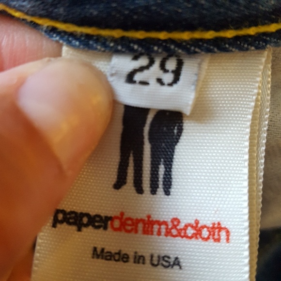 Paper Denim & Cloth distressed jeans size 29 - Picture 3 of 3