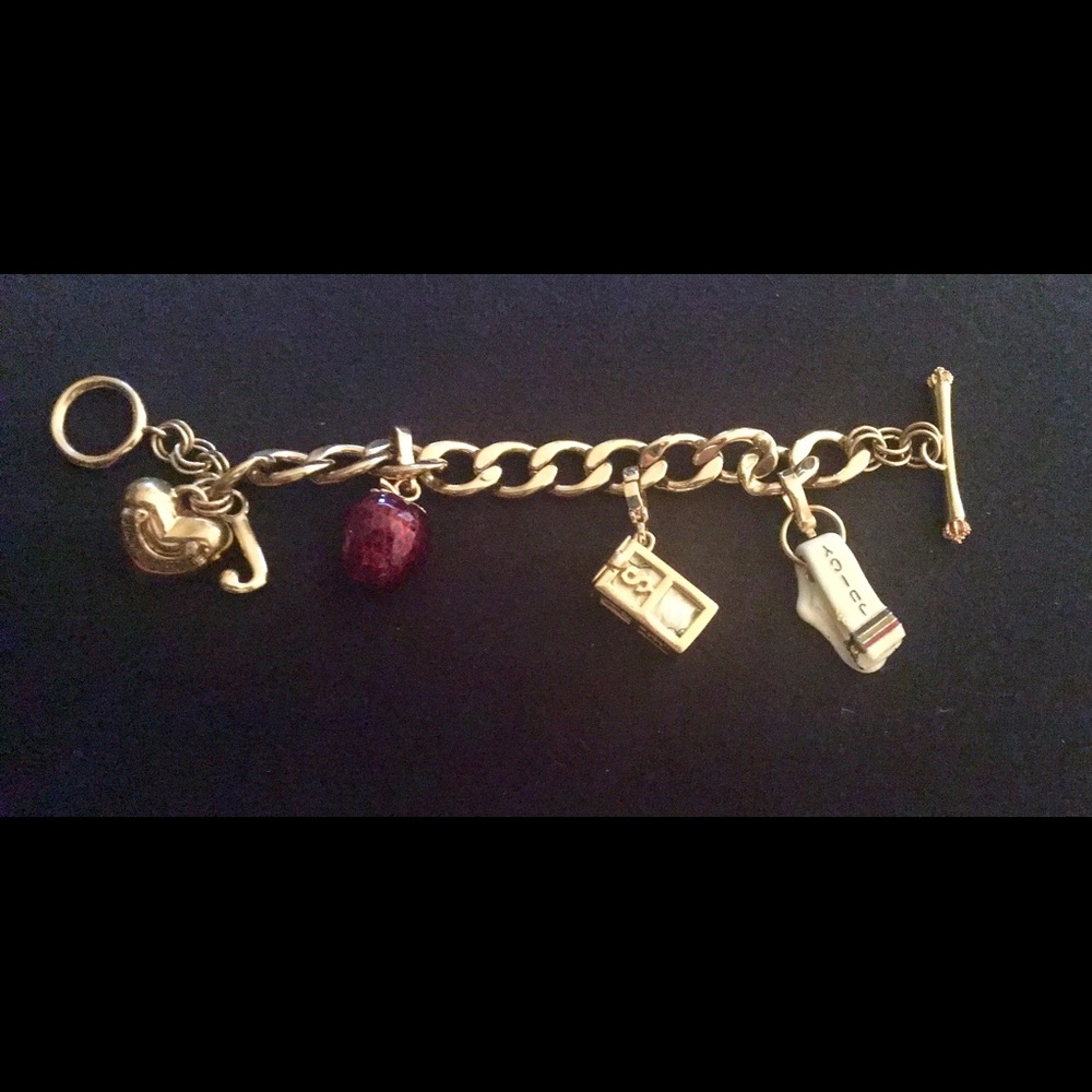 Authentic Juicy Couture charm bracelet