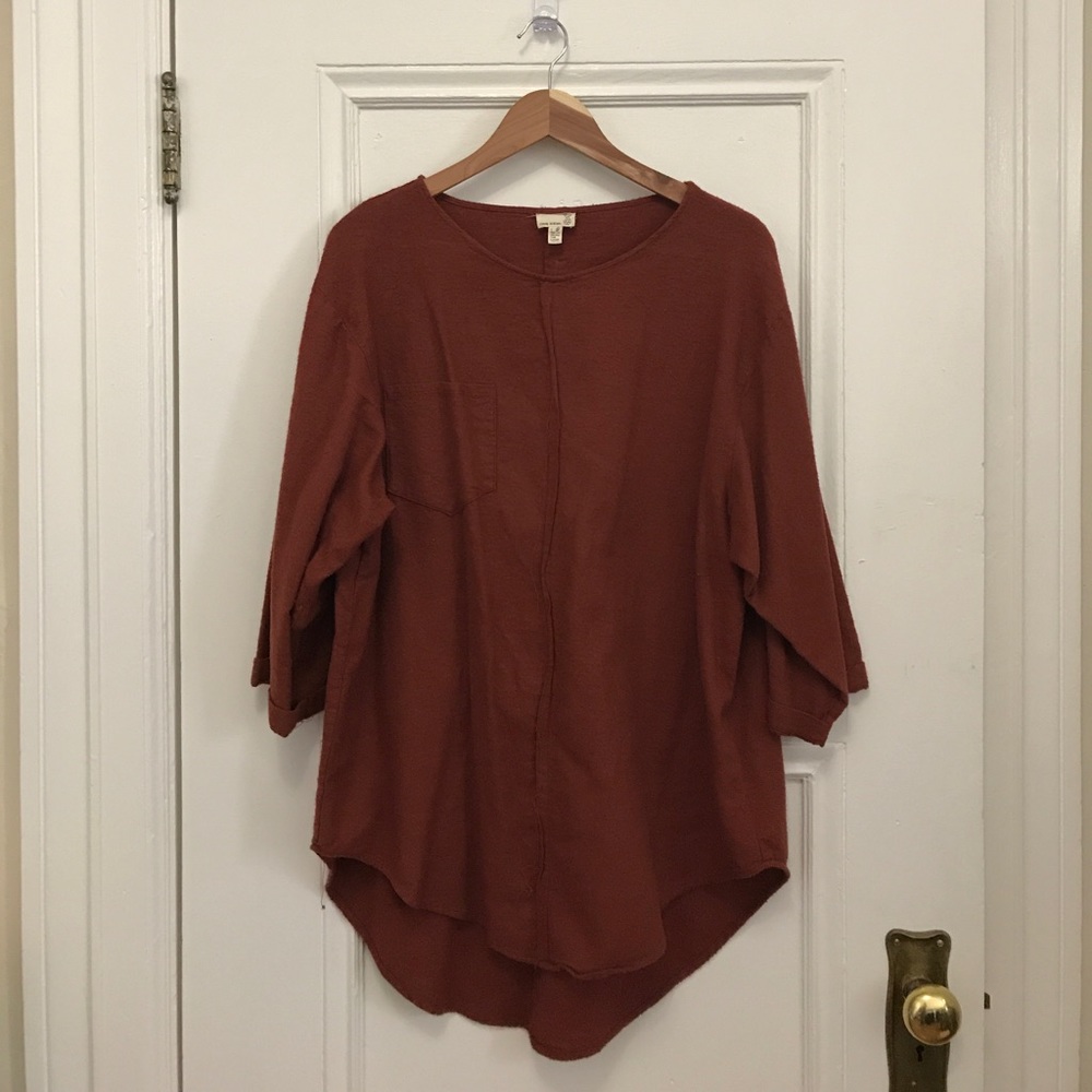 Urban Outfitters Urban Renewal Rust Tunic