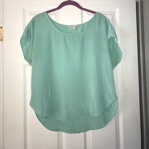 Turquoise Top