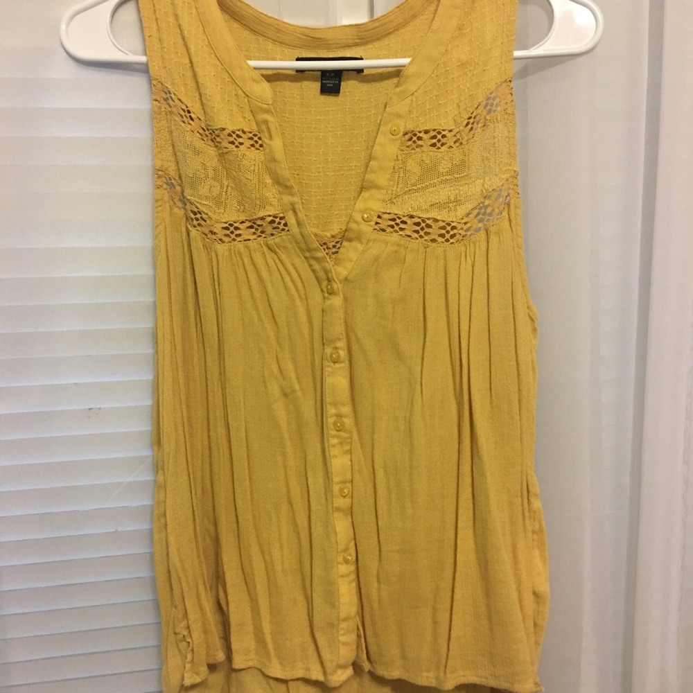 Mustard Yellow Tank💫