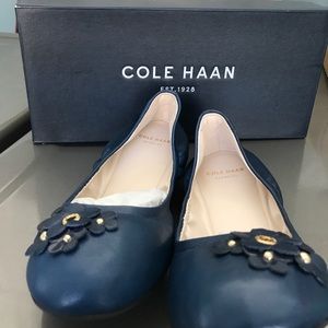 Brand new  - Blazer Blue Cole Hann flats