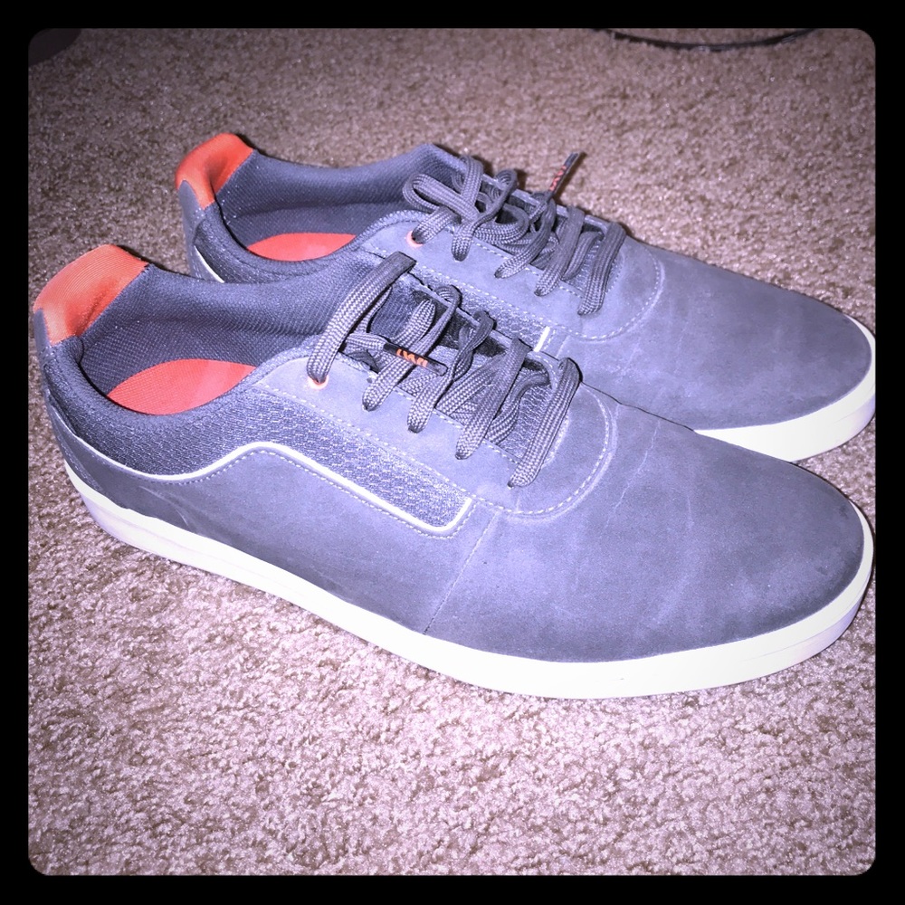 LIKE NEW Gray Vans Size 11