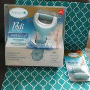 Amope Wet and Dry Foot File and Refills