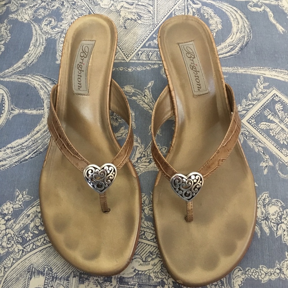 Brighton Sandals with kitten heal