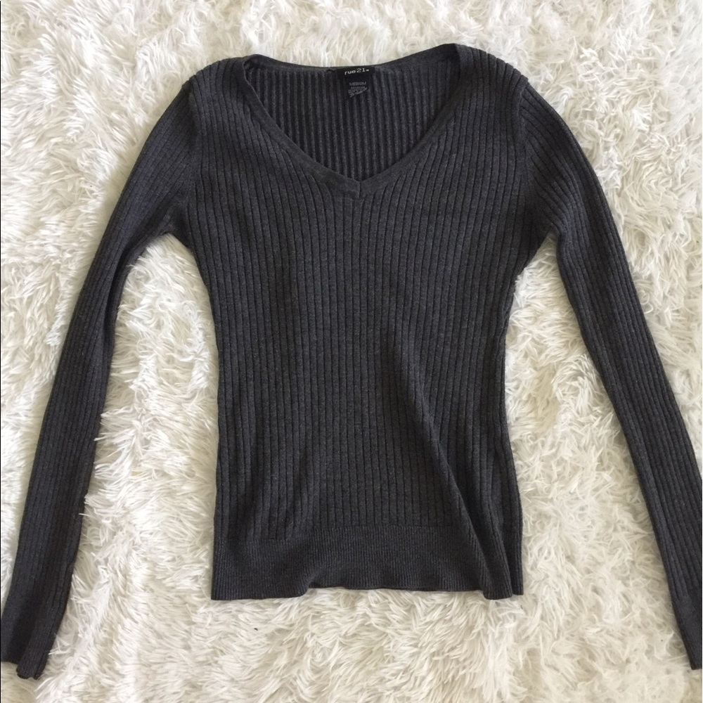 Grey sweater