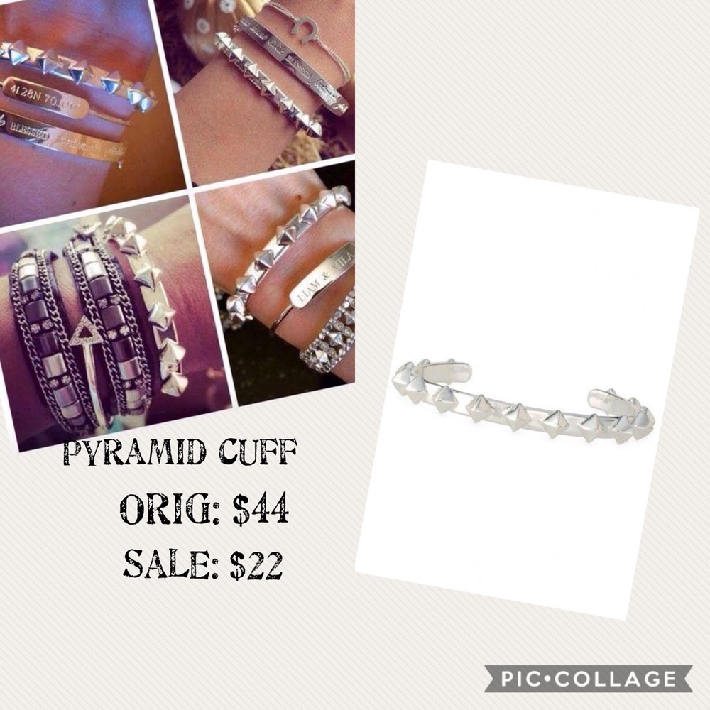 Stella & Dot Pyramid Cuff