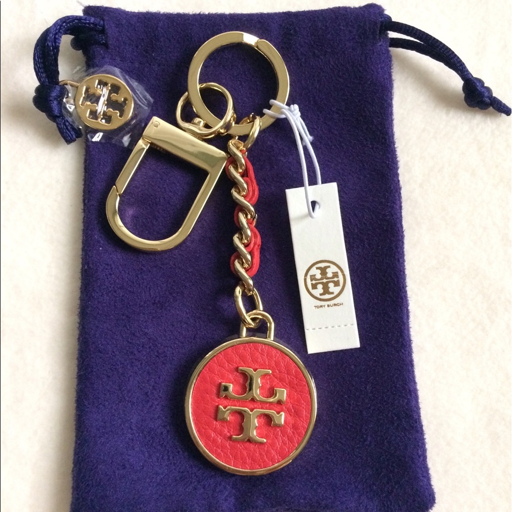 Tory Burch Signature Fob New
