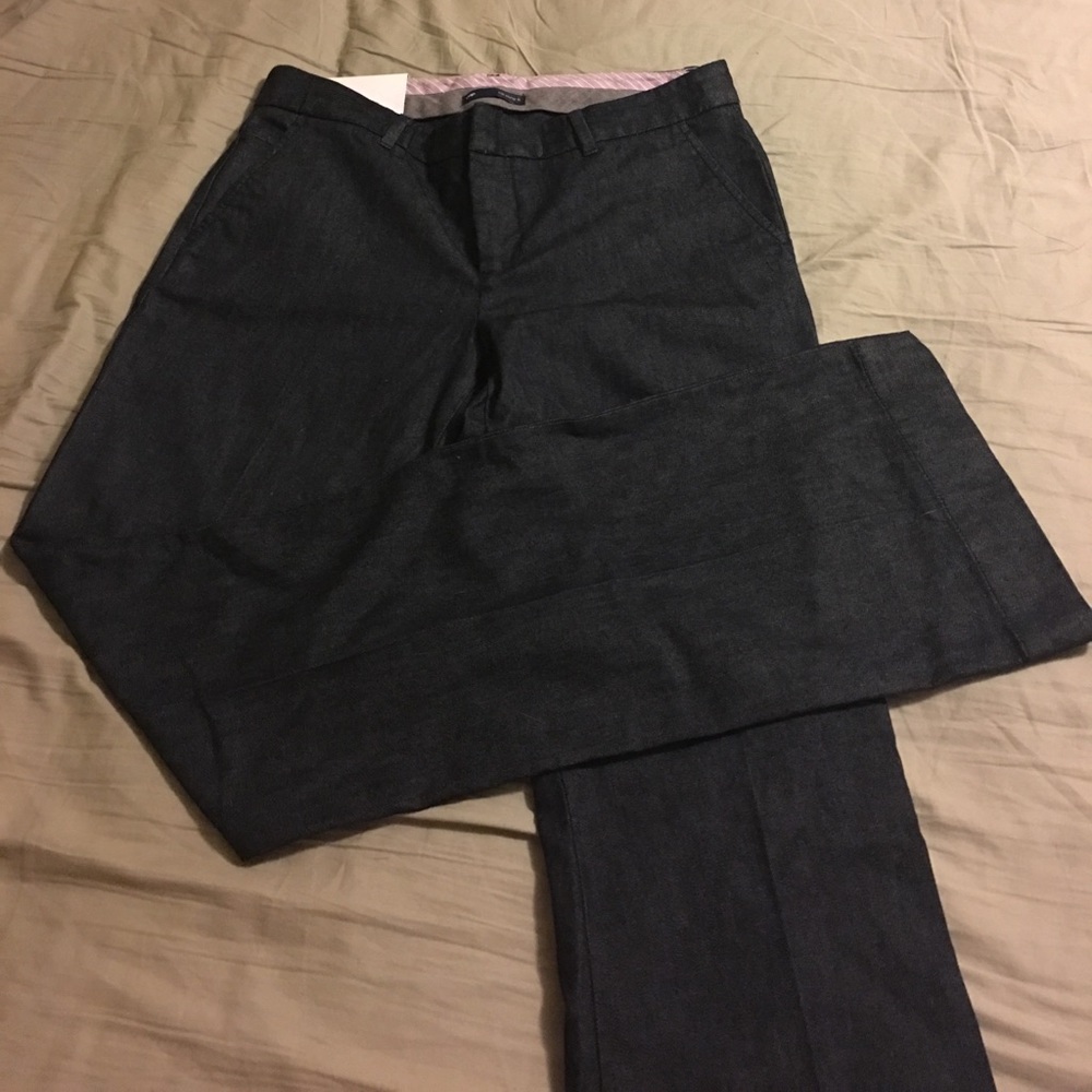 Dark wash, flare Gap jeans.