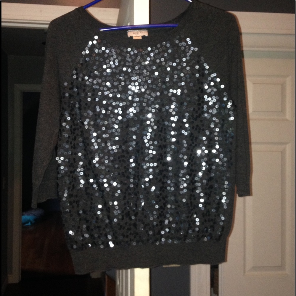 Sequins sweater by LOAFT