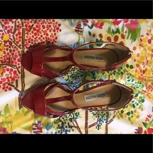 Steve Madden Red Heels
