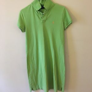 Polo Dress in Green