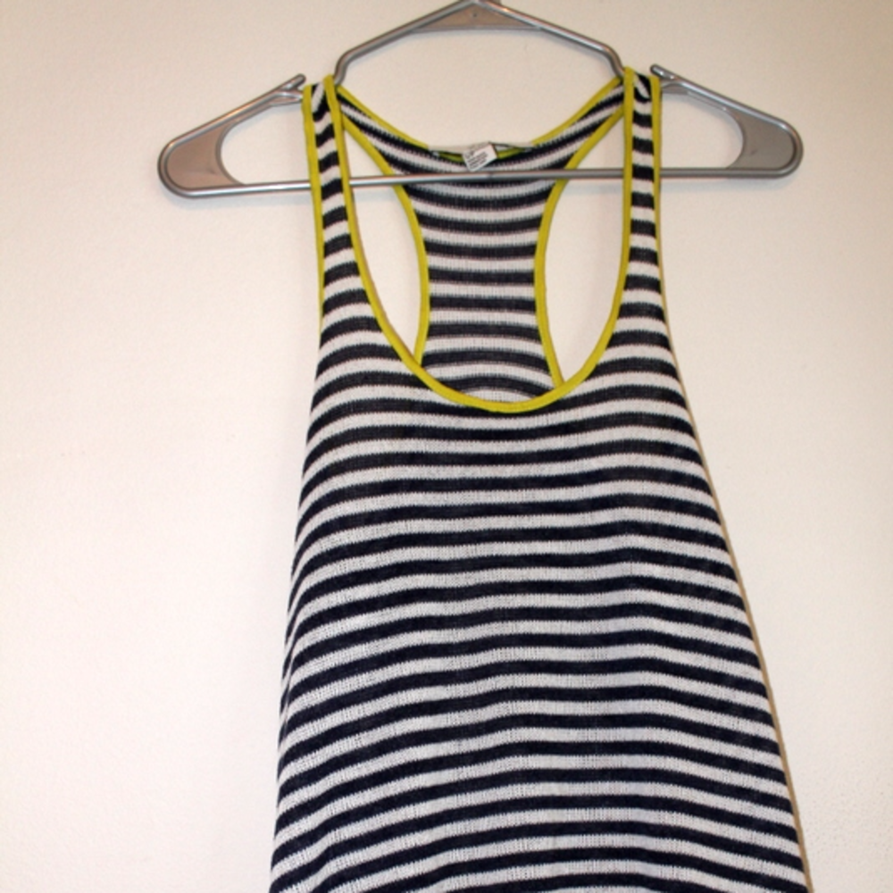 Blue and White Tank Top Forever 21