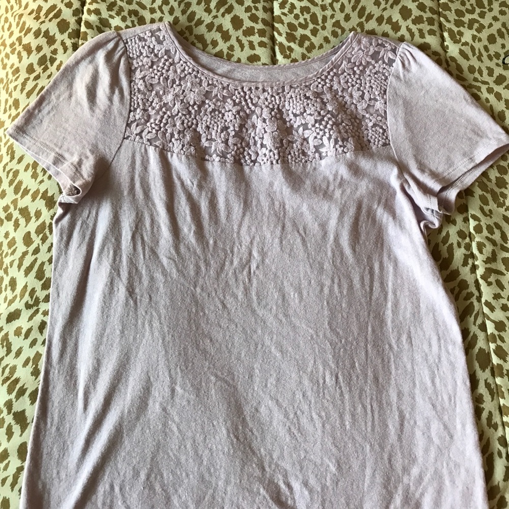  LAST DAY LOFT Floral Tee