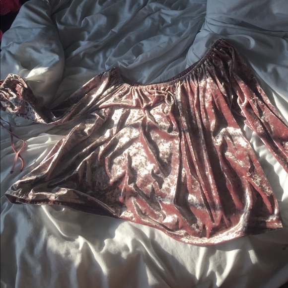 Shiny velvet shirt!!! Never Worn - Picture 2 of 5