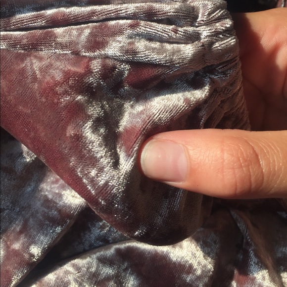 Shiny velvet shirt!!! Never Worn - Picture 4 of 5