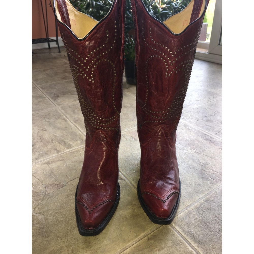 Corral Leather Boots 6.5 - 7