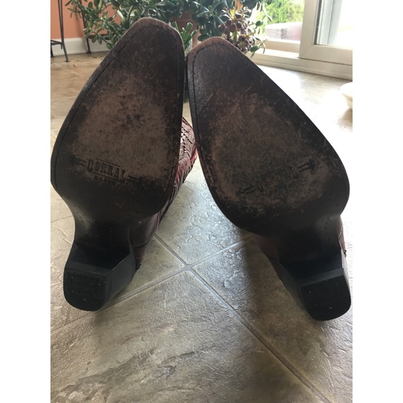 Corral Leather Boots 6.5 - 7 - Picture 5 of 7