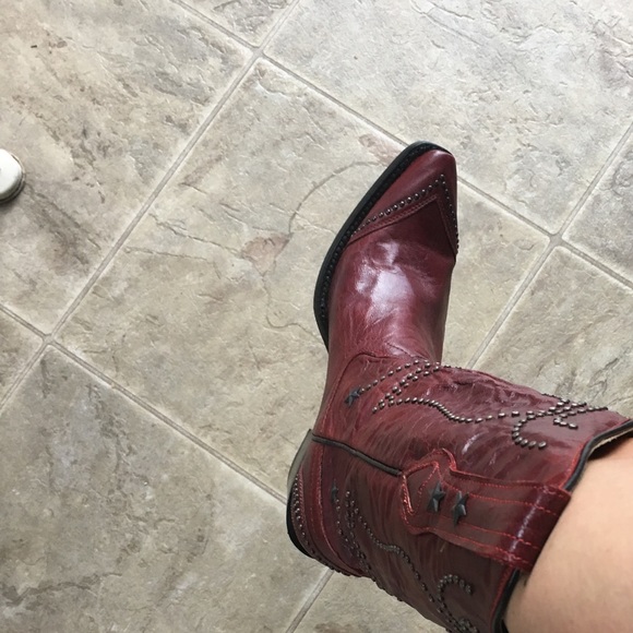 Corral Leather Boots 6.5 - 7 - Picture 6 of 7