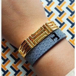 NWOT Tory Burch Silicone Adjustable FitBit Band