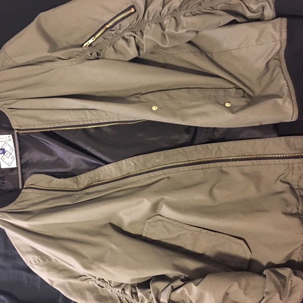 Green Bomber Jacket
