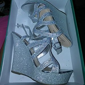 Sparkly heels