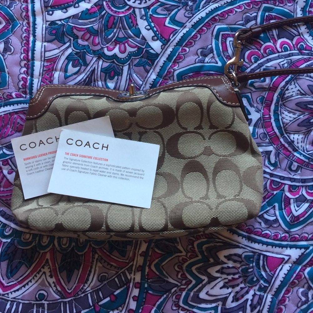 Coach Wristlet