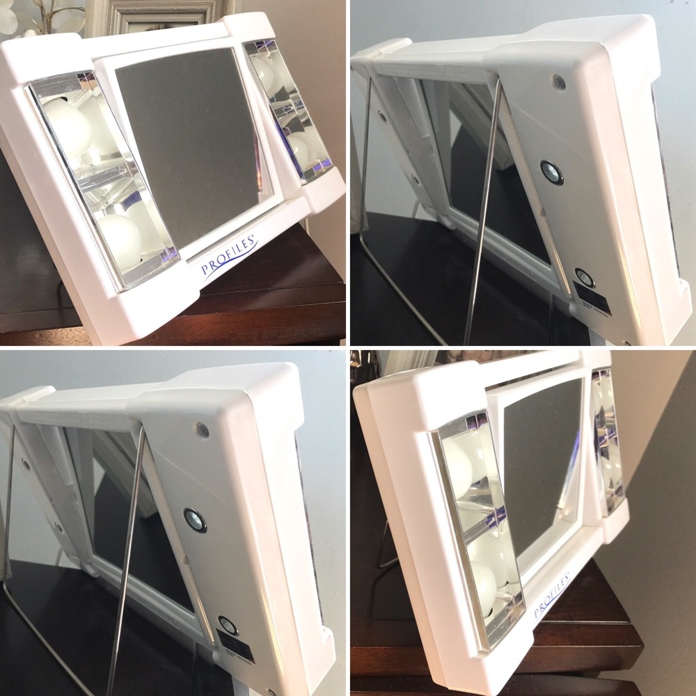 🔥PROFILES LIGHT-UP DUAL-SIDED VANITY MIRROR🔥 - Picture 3 of 4