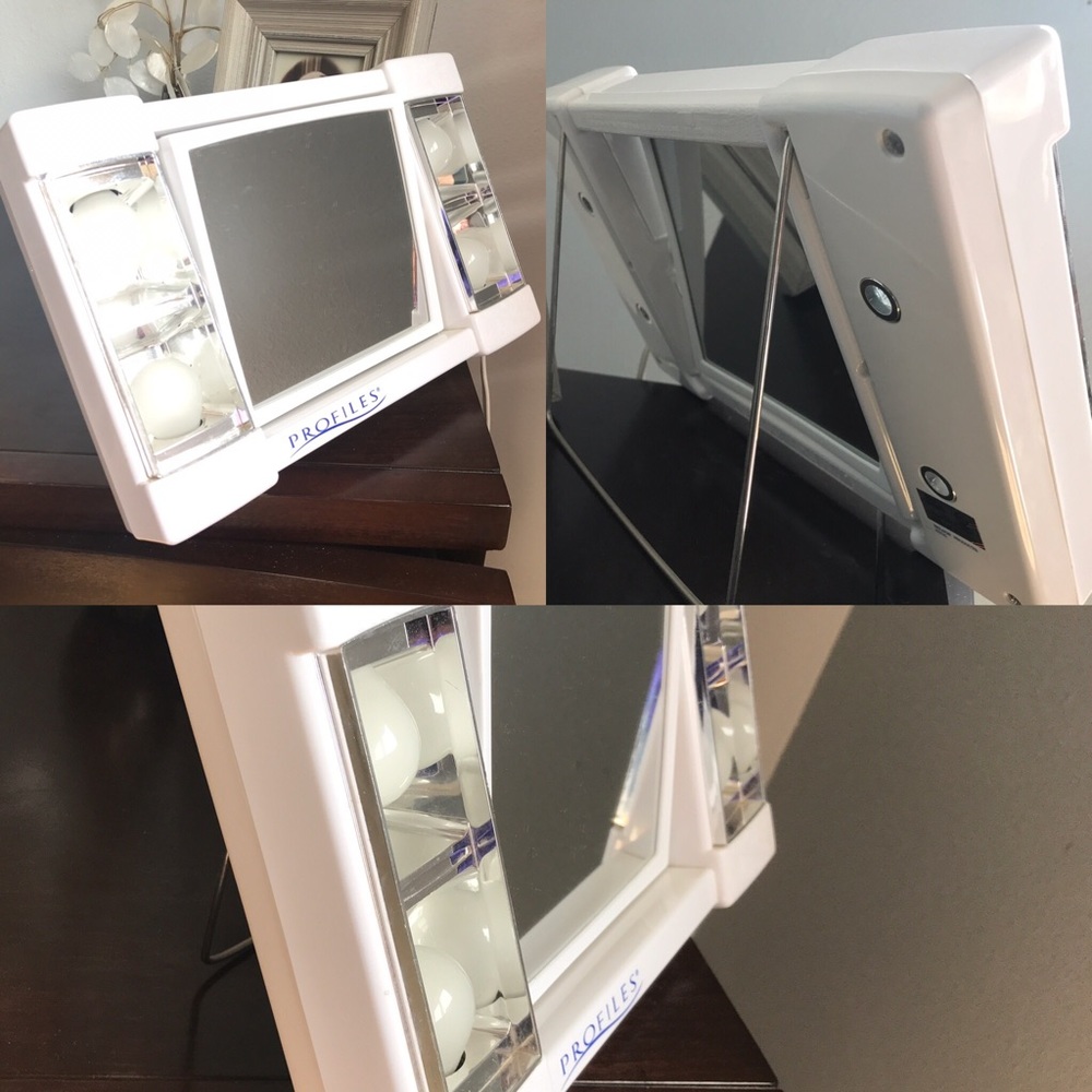 🔥PROFILES LIGHT-UP DUAL-SIDED VANITY MIRROR🔥 - Picture 4 of 4