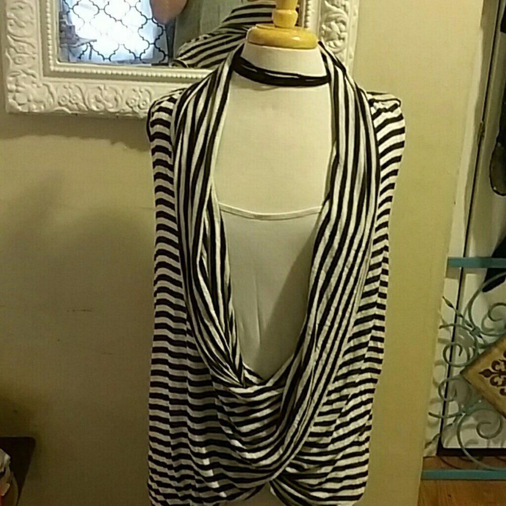 Plus size drapey tee
