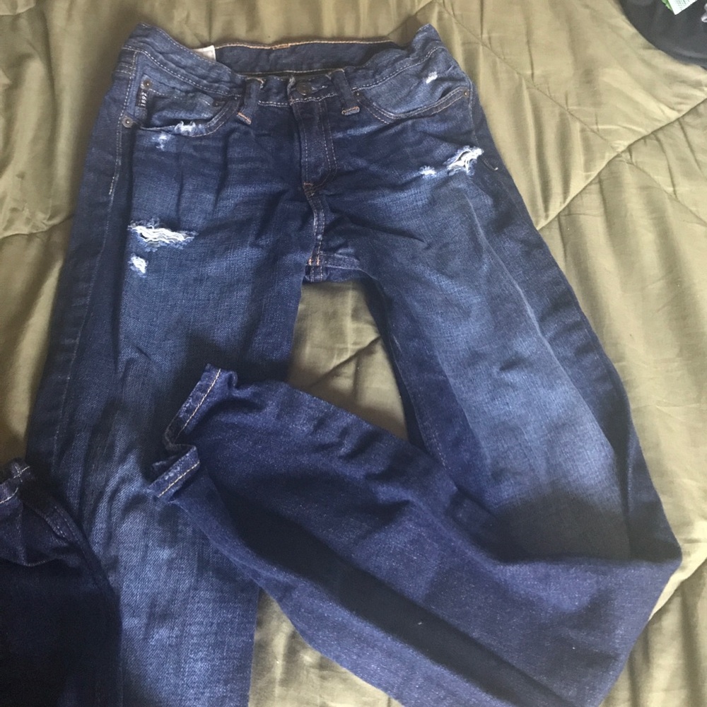 Brand new Abercrombie straight leg jeans size 14