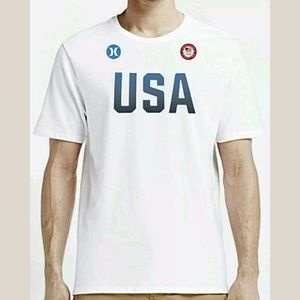 NWT Hurley Nike Dri-Fit Team USA Olympics Shirt