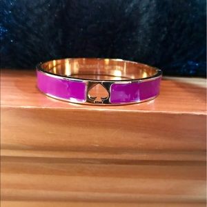 Kate Spade Purple and Gold Bangle