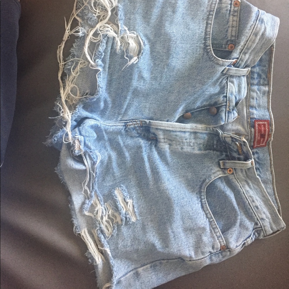 Gap demin shorts ripped(make offer)