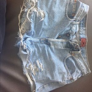 Gap demin shorts ripped(make offer)