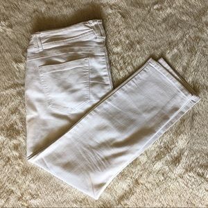 Wit & Wisdom White Stretch Ankle Skinny Jeans