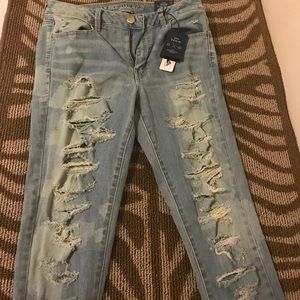 American Eagle Hi-rise Jegging!