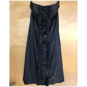 Strapless Black Dress