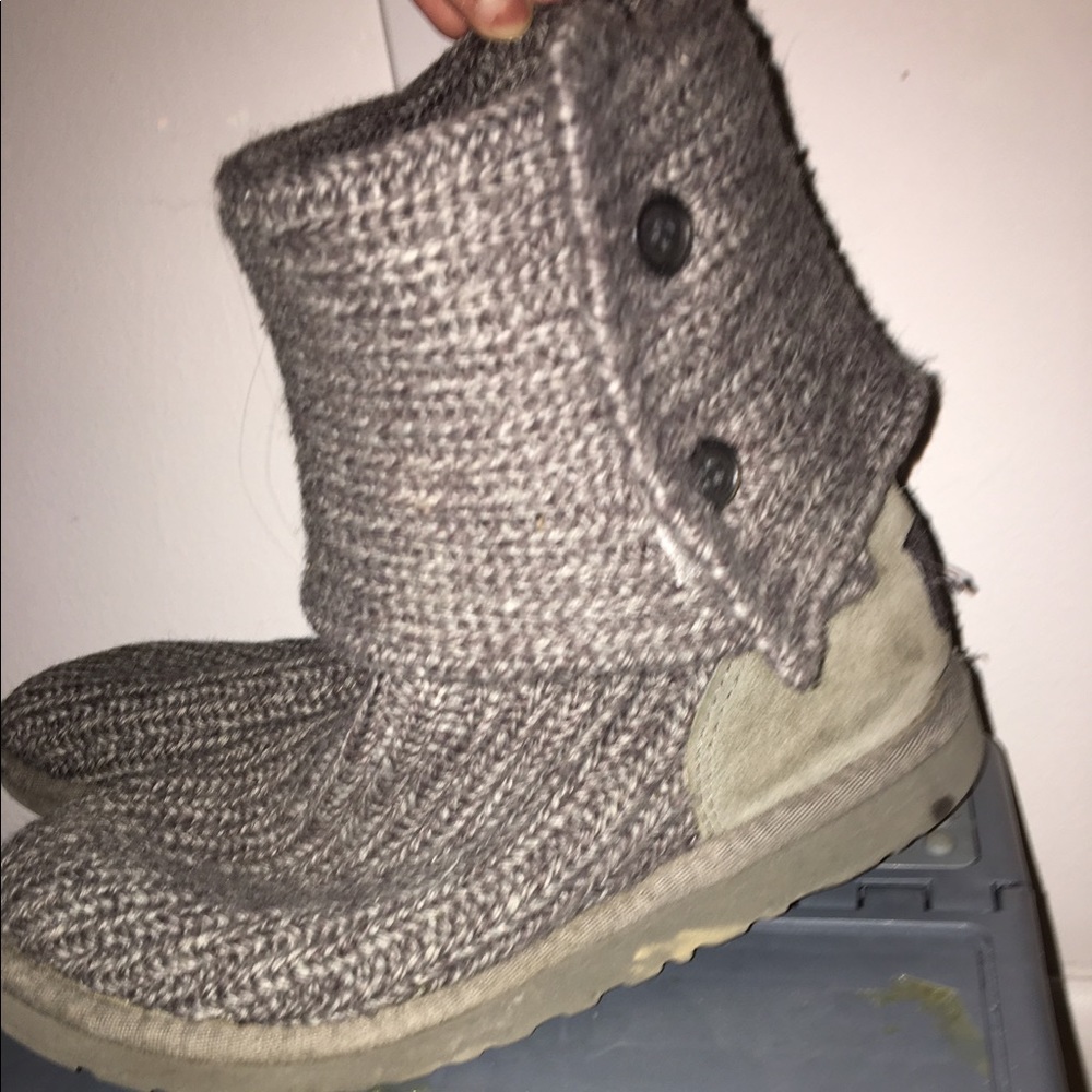 Gray Sweater UGGs